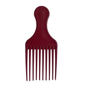 Vintage Pink Lift Comb Hair Pick w/ Handle Retro Hair Care USA Goody Unbreakable